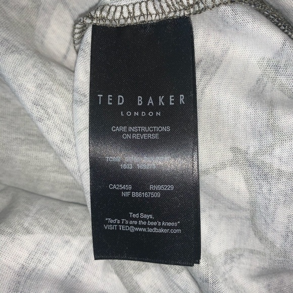 Ted Baker BULSEYE Khaki Green T Shirt 3XL NWT - Picture 9 of 13